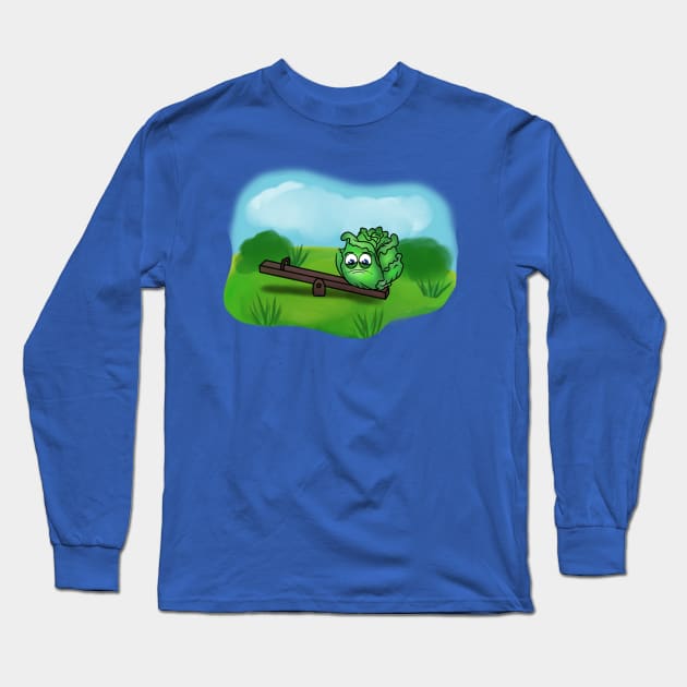 SadSalad Seesaw Long Sleeve T-Shirt by ITSaME_Alex